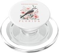 Northern Mockingbird Florida State Bird Design PopSockets PopGrip for MagSafe