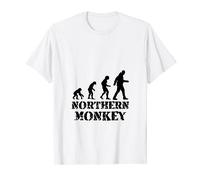 Northern Monkey evolution of man design T-Shirt