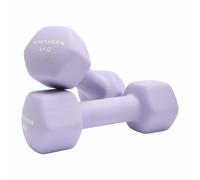 Northern Neoprene Hex Dumbbells Lavender - 2 x 4kg