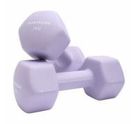 Northern Neoprene Hex Dumbbells Lavender - 2 x 7kg