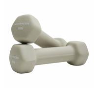 Northern Neoprene Hex Dumbbells Natural - 2 x 1kg
