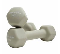 Northern Neoprene Hex Dumbbells Natural - 2 x 2kg
