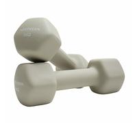 Northern Neoprene Hex Dumbbells Natural - 2 x 3kg
