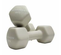 Northern Neoprene Hex Dumbbells Natural - 2 x 6kg