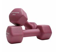 Northern Neoprene Hex Dumbbells Pink - 2 x 4kg