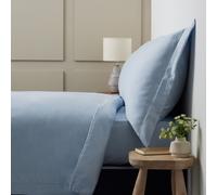 Northern Nights 400TC Cotton Tencel 4 Piece Duvet Set with Stitch D... GREEN DOUBLE