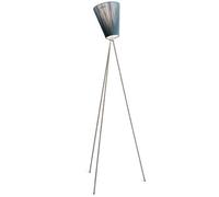 Northern Oslo Wood Floor Lamp Metal Base & Green Shade