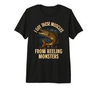 Northern Pike Fishing Trophy Pikes Premium T-Shirt