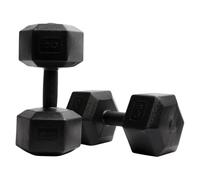 NORTHERN Plastic Hex Dumbbell Set, Anti-Slip & Anti-Roll Hexagonal Dumbbells Pair for Weight Lifting, Strength Training, Body Toning & Home Gym Workouts, 1-10kg Set (10, Kilograms, 0, pounds)