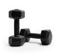 NORTHERN Plastic Hex Dumbbell Set, Anti-Slip & Anti-Roll Hexagonal Dumbbells Pair for Weight Lifting, Strength Training, Body Toning & Home Gym Workouts, 1-10kg Set (2, Kilograms, 0, pounds)