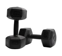 NORTHERN Plastic Hex Dumbbell Set, Anti-Slip & Anti-Roll Hexagonal Dumbbells Pair for Weight Lifting, Strength Training, Body Toning & Home Gym Workouts, 1-10kg Set (8, Kilograms, 0, pounds)