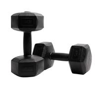 NORTHERN Plastic Hex Dumbbell Set, Anti-Slip & Anti-Roll Hexagonal Dumbbells Pair for Weight Lifting, Strength Training, Body Toning & Home Gym Workouts, 1-10kg Set (4, Kilograms, 0, pounds)