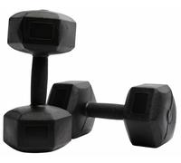 NORTHERN Plastic Hex Dumbbell Set Dumbbells Pair Anti Slip & Anti Roll Hexagonal Weight Lifting Exercise Strength Training Home Gym 2kg, 5kg, 6kg, 8kg, 10kg (3, Kilograms, 0, pounds)