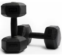 Northern Plastic Hex Dumbbells Set - 2 x 5Kg