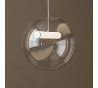 Northern Reveal hanging light smoked glass Ø 45 cm