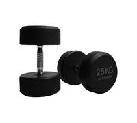 NORTHERN Rounded Dumbbells Set Heavy Weights Round Dumbbell Circular Rubber Dumbell for Weightlifting Bodybuilding Exercise Fitness Workout Training Home Gym Biceps 2.5-30kg Pair Set