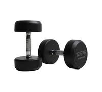 NORTHERN Rounded Dumbbells Set Heavy Weights Round Dumbbell Circular Rubber Dumbell for Weightlifting Bodybuilding Exercise Fitness Workout Training Home Gym Biceps 2.5-30kg Pair Set