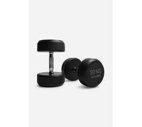 NORTHERN Rounded Dumbbells Set Heavy Weights Round Dumbbell Circular Rubber Dumbell for Weightlifting Bodybuilding Exercise Fitness Workout Training Home Gym Biceps 2.5-30kg Pair Set