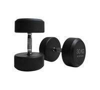 NORTHERN Rounded Dumbbells Set Heavy Weights Round Dumbbell Circular Rubber Dumbell for Weightlifting Bodybuilding Exercise Fitness Workout Training Home Gym Biceps 2.5-30kg Pair Set
