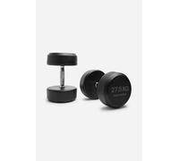 NORTHERN Rounded Dumbbells Set Heavy Weights Round Dumbbell Circular Rubber Dumbell for Weightlifting Bodybuilding Exercise Fitness Workout Training Home Gym Biceps 2.5-30kg Pair Set (2 x 27.5kg)