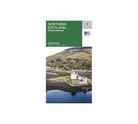 Northern Scotland Road Map | Orkney & Shetland | Ordnance Survey | OS Road Map 1 | Drive Scotland | Scenic Routes | Beaches | Maps | Adventure