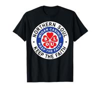 Northern Soul Badges, Wigan Soul Keep The Faith T-Shirt