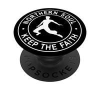 Northern Soul Dancing Wigan Keep the faith, Manchester PopSockets Swappable PopGrip