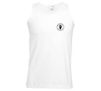 Northern Soul Embroidered Unisex Vest, Vintage Style, Brilliant Quality (UK, Alpha, S, Regular, Regular, White)