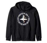 Northern Soul, Girl Life is Better When You Dance Zip Hoodie