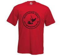 Northern Soul - It'll Never Be Over for Me T-Shirt (Small, Red)