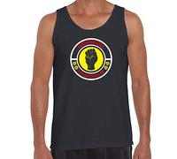 Northern Soul Keep On Keeping On Men's Vest Tank Top (Medium, Black)