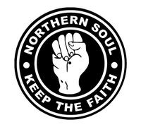 Northern Soul Keep the Faith DJ Slipmat Vinyl Turntable Decks