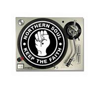 NORTHERN SOUL - KEEP THE FAITH DJ SLIPMATS / Turntable SLIP MATS X 2 (12 inch)