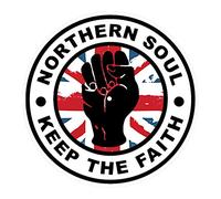 Northern Soul Keep the Faith DJ Vinyl Turntable Slipmat