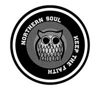 Northern Soul Keep the Faith Night Owl DJ Slipmat Vinyl Turntable Decks