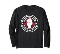 Northern Soul Keep The Faith Union Jack Long Sleeve T-Shirt