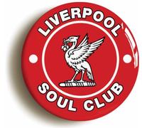 Northern Soul Liverpool Soul Club Fridge Magnet (Circular 2inch / 50mm Diameter)