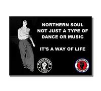 Northern Soul Motivational Inspirational Sign Poster Print. NOT JUST A Dance.