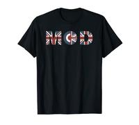 Northern Soul Music Mod Sign Union Jack T-Shirt