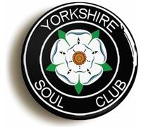 Northern Soul Yorkshire Soul Club Fridge Magnet (Circular 2inch / 50mm Diameter)
