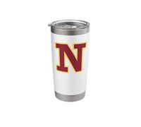 Northern State University Wolves Classic N Logo Stainless Steel Insulated Tumbler