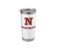 Northern State University Wolves Stacked N Logo Stainless Steel Insulated Tumbler