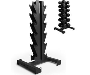 NORTHERN Vertical Dumbbell Storage Rack, Space-Saving Weight Stand Organizer for Home Gym, Heavy Duty Dumbbell Holder for Strength Training & Fitness Equipment Storage