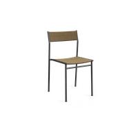 Northern Vev Dining Chair Black/Brown Rope