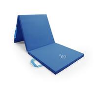 NORTHERN Yoga Mat Exercise Fitness Tri-Fold Foam Mat Extra Thick Non Slip Large Padded Stretching Home Gym Equipment Accessory 3 Folding Multi-Purpose Workout with Carrying Handle