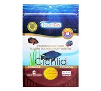 Northfin Cichlid Formula Fish Food - Slow Sinking Pellets for Cichlids (1mm, 1kg) | Premium High-Protein, All-Natural Cichlid Diet to Enhance Color & Growth - No Fillers, No Hormones, Made in Canada