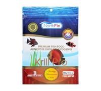 NorthFin Krill Gold Premium Fish Food, 2mm Pellets, 500g | Krill Pro Formula; slow-sinking pellets for carnivorous & omnivorous fish; whole Antarctic krill meal; crafted in Canada