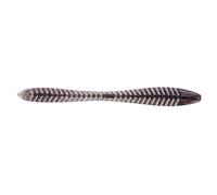 Northland Eye-Candy Riggin' Leech 4.25", Black with Red Flake, 5-Pack