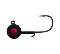 Northland Tungsten Panfish 1/16oz Round Ball Jighead #6 Black