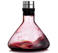 NORTHOME Wine Breather carafe with lid 50oz,100% Hand Blown Lead-free heat-resistant Glass, Red Wine Carafe, Wine Gift, Wine Accessories gift